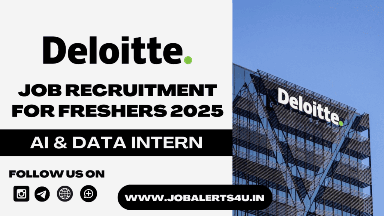 Deloitte is Hiring AI & Data Interns in 2025