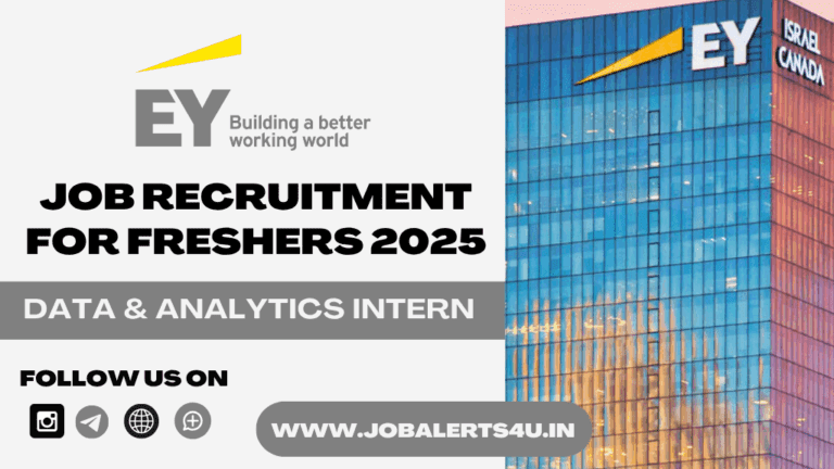 EY is Hiring Data & Analytics Intern 2025