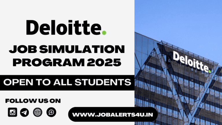 Deloitte Job Simulation Program 2025