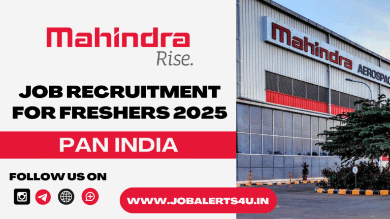 Mahindra Ignitors Campus Hiring 2025