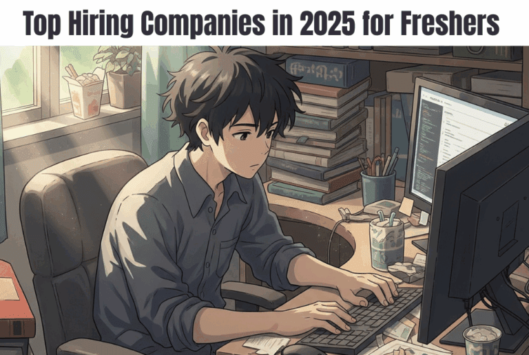 Top Hiring Companies in 2025 for Freshers