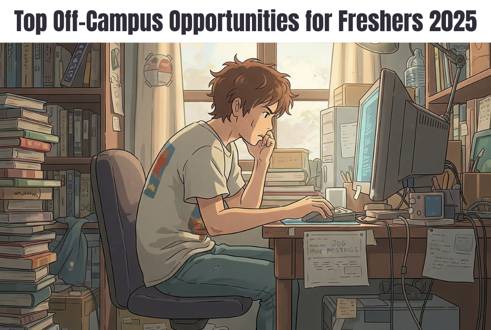 Top Off-Campus Opportunities for Freshers 2025