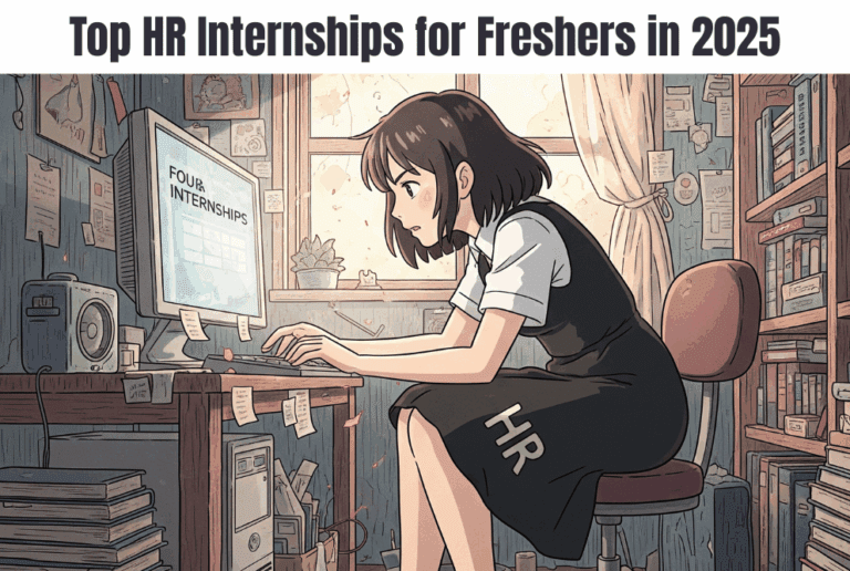 Top HR Internships for Freshers in 2025
