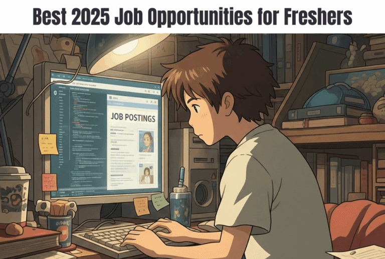 Best 2025 Job Opportunities for Freshers
