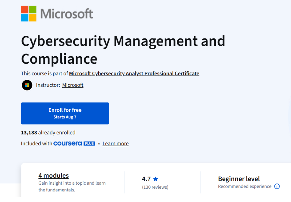 Microsoft Launches Cybersecurity Analyst Courses 2025