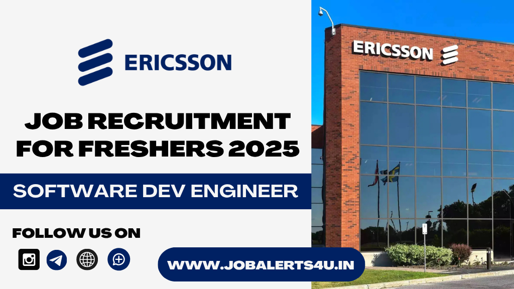 Ericsson Recruitment 2025
