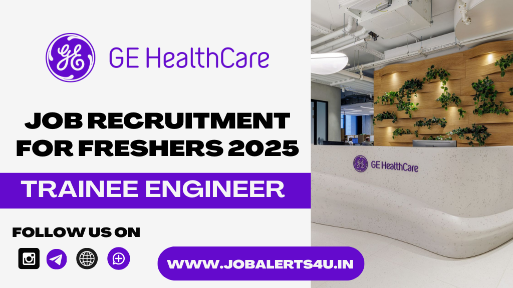 GE HealthCare is Hiring Trainee Engineer in 2025