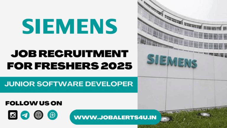 Siemens Off Campus Hiring 2025