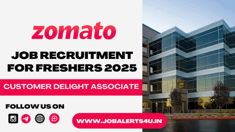Zomato Recruitment 2025