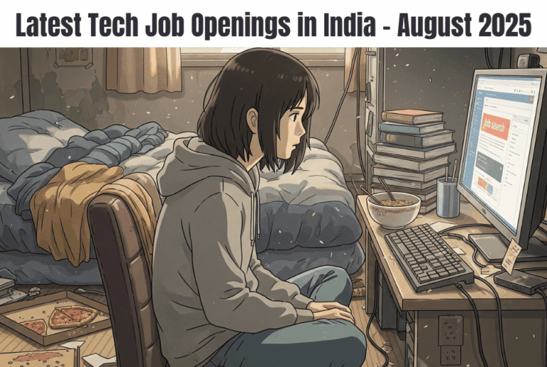 Latest Tech Job Openings in India – August 2025