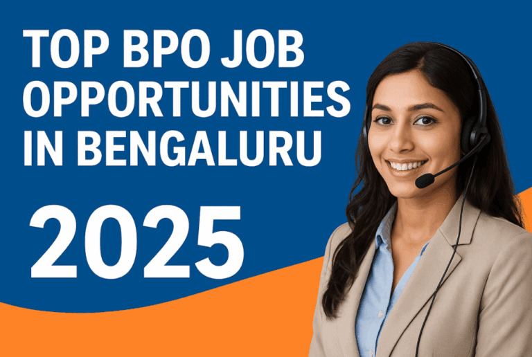 Top BPO Job Openings in Bengaluru for 2025