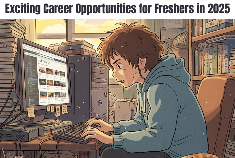 Exciting Career Opportunities for Freshers in 2025