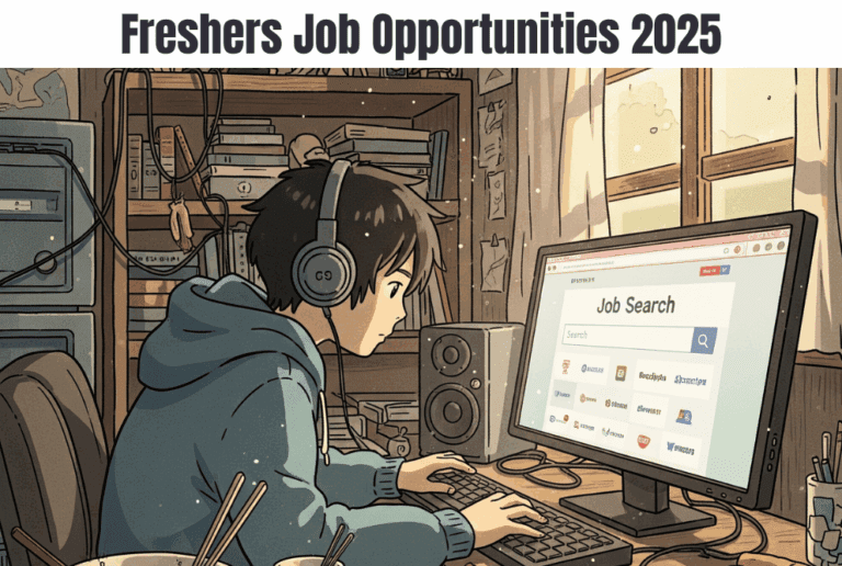 Freshers Job Opportunities 2025