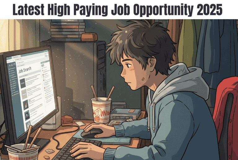 Latest High Paying Job Opportunity 2025