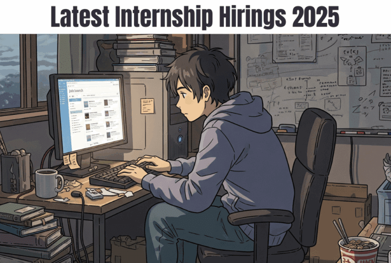 Latest Internship Hirings 2025