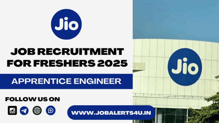 Jio Hiring 2025 | Apprentice Engineer Role