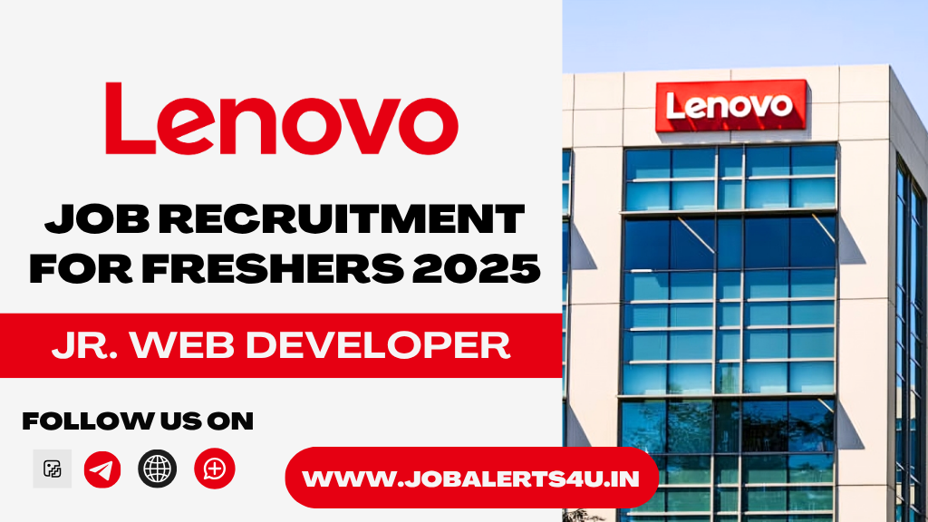 Lenovo Recruitment 2025