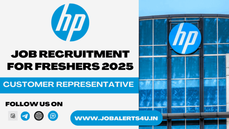 HP Hiring 2025 | Customer Solution Representative Role
