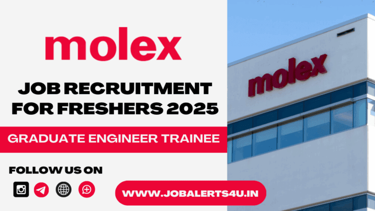 Molex Recruitment 2025