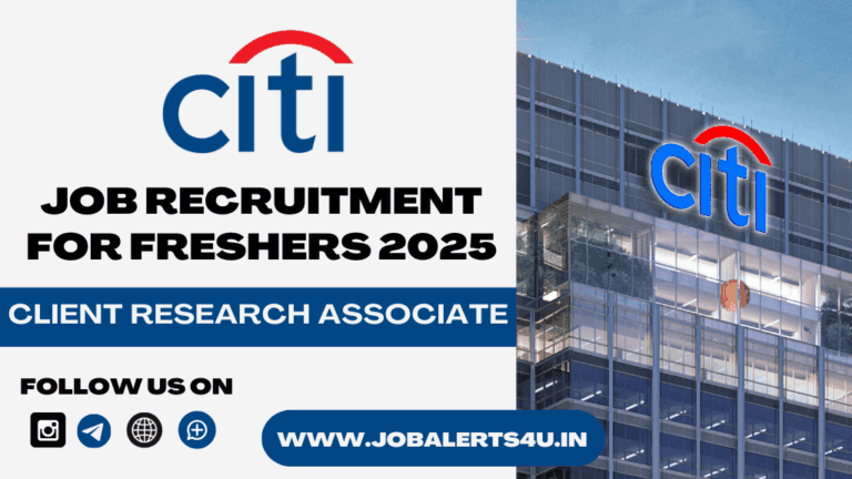 Citi Recruitment 2025