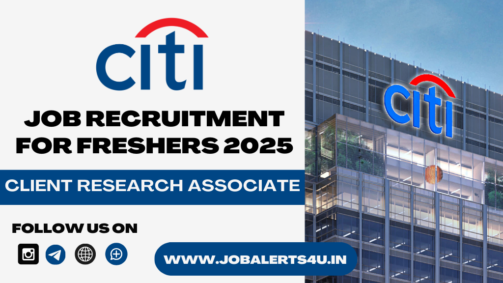 Citi Recruitment 2025
