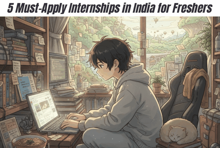 5 Must-Apply Internships in India for Freshers