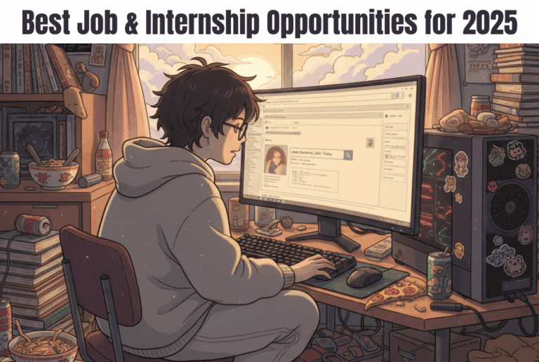 Best Job & Internship Opportunities for 2025
