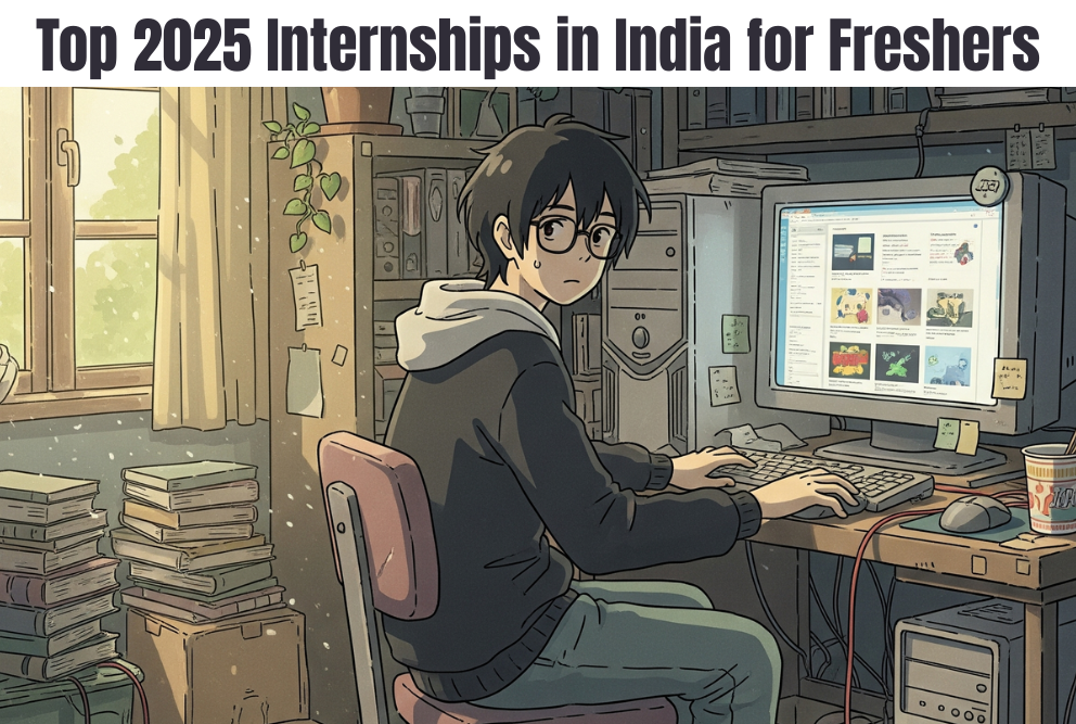 Top 2025 Internships in India for Freshers