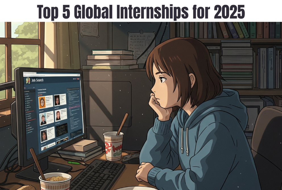 Top 5 Global Internships for 2025