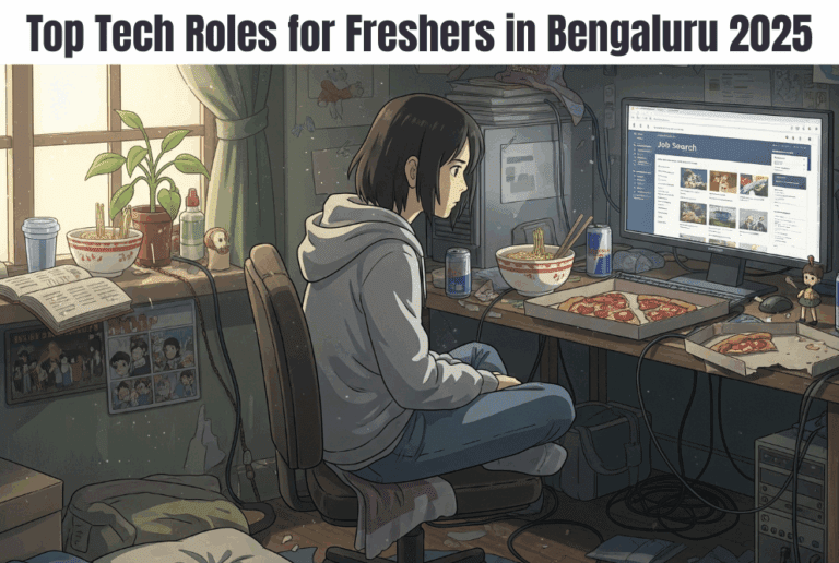 Top Tech Roles for Freshers in Bengaluru 2025