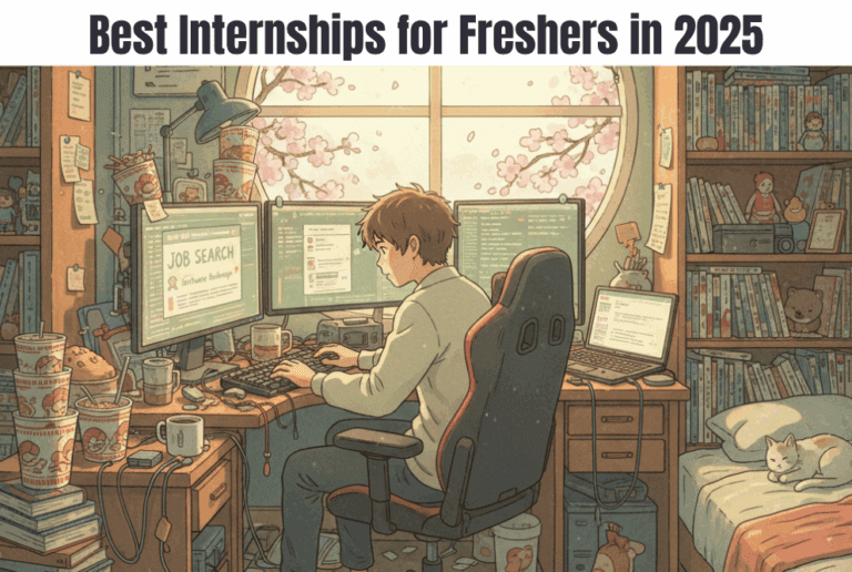 Best Internships for Freshers in 2025