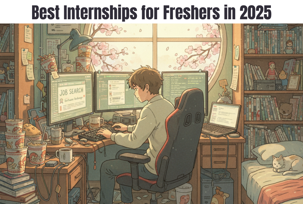 Best Internships for Freshers in 2025