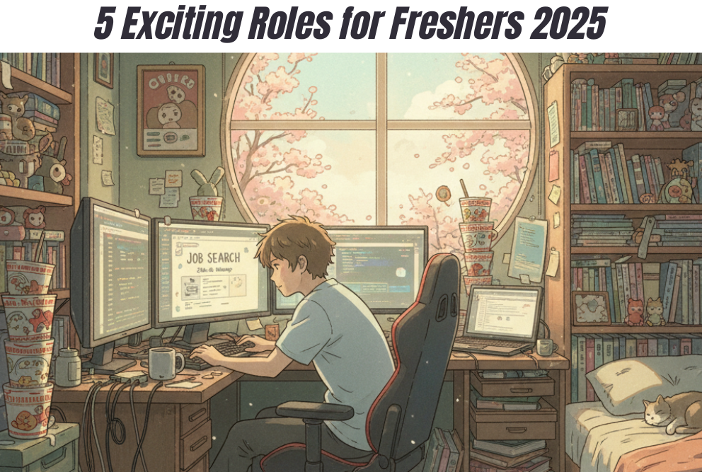 5 Exciting Roles for Freshers 2025