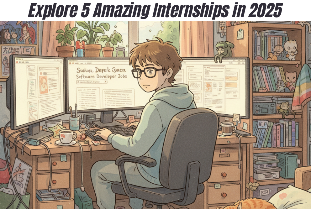 Explore 5 Amazing Internships in 2025