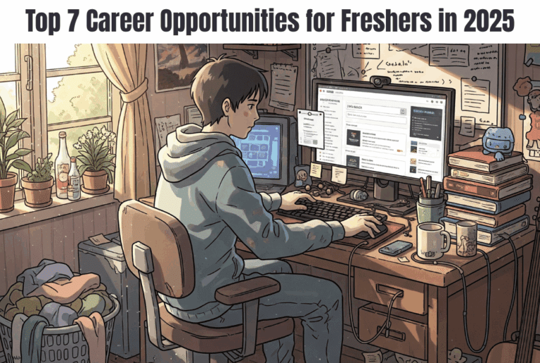 Top 7 Career Opportunities for Freshers in 2025