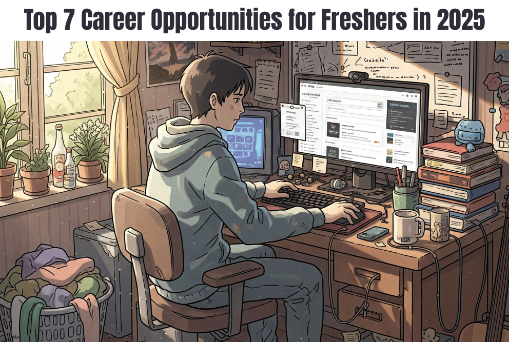 Top 7 Career Opportunities for Freshers in 2025