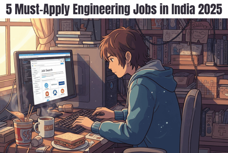 5 Must-Apply Engineering Jobs in India 2025