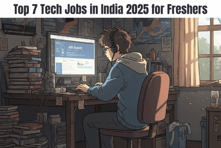 Top 7 Tech Jobs in India 2025 for Freshers