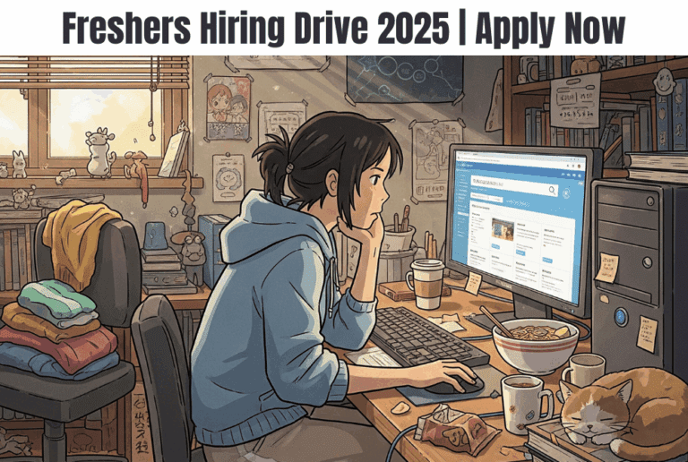 Freshers Hiring Drive 2025