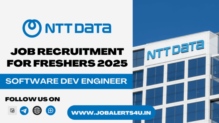 NTT DATA Off Campus Hiring 2025