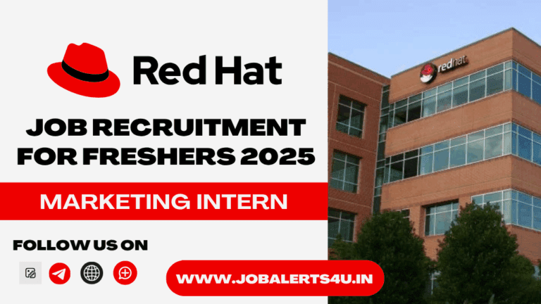 Red Hat Internship 2025 | Marketing Intern Role