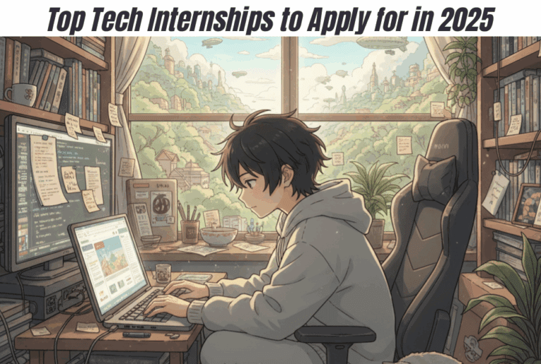 Top Tech Internships to Apply for in 2025