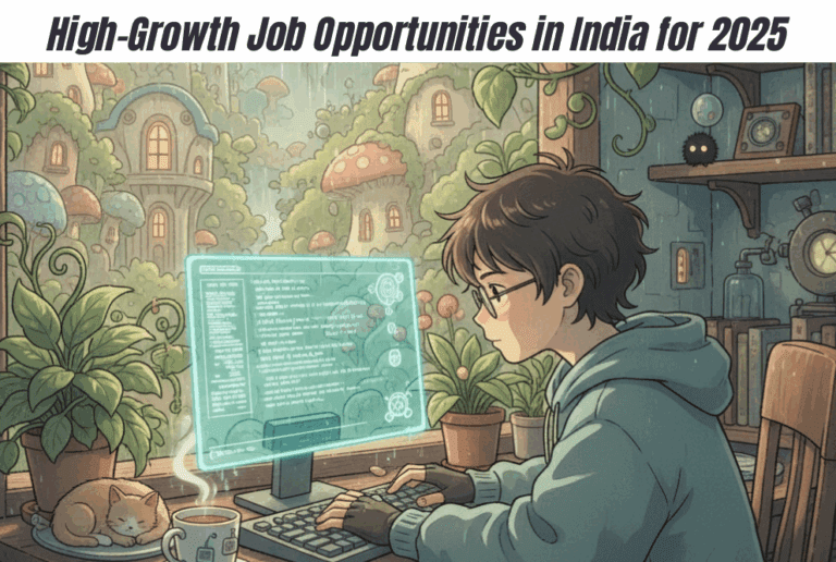 High-Growth Job Opportunities in India for 2025