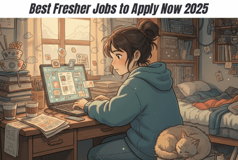 Best Fresher Jobs to Apply Now 2025