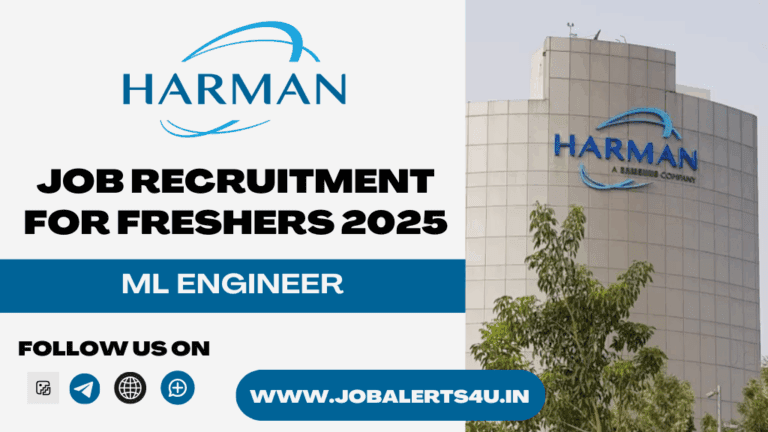 HARMAN Recruitment 2025