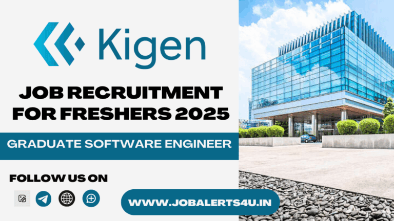 Kigen Recruitment 2025