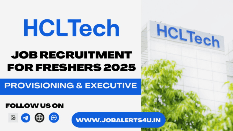 HCLTech Off Campus Hiring 2025
