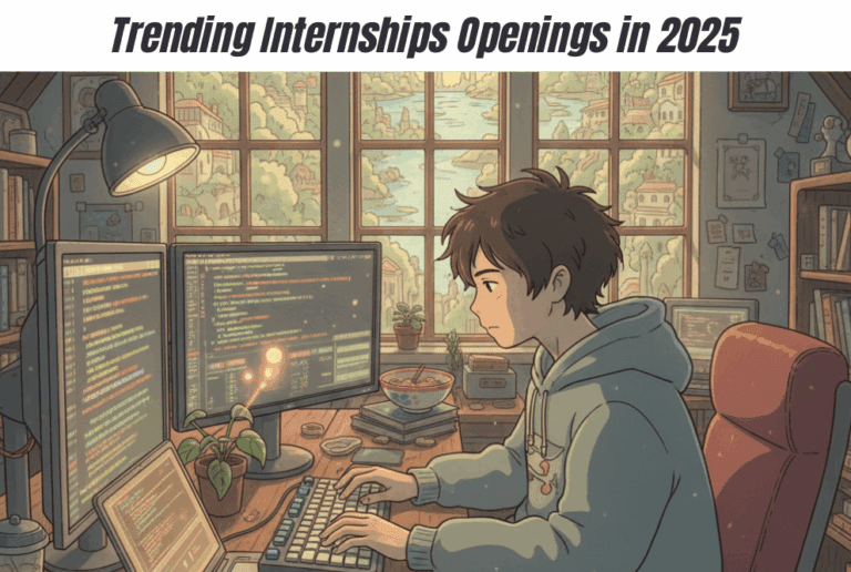 Trending Internships Openings in 2025