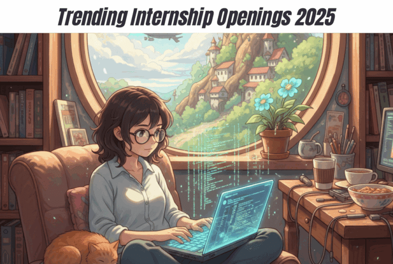 Trending Internship Openings 2025