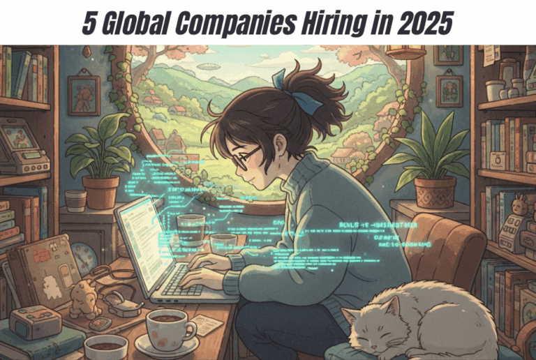 5 Global Companies Hiring in 2025